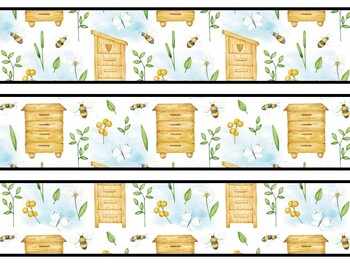 Bee Bulletin Board Décor Kit, Bee Letters, Bee Banner, Bee Borders