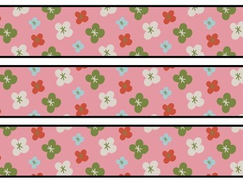 Berry Bulletin Board Décor Kit, Berry Letters, Berry Banner, Berry Borders
