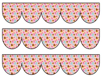 Birthday Bulletin Board Decor Kit, Birthday Letters