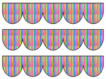 Birthday Bulletin Board Decor Kit, Birthday Letters