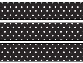 Black And White Bulletin Board Décor Kit, Black And White Letters