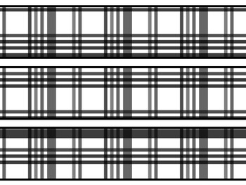 Black And White Bulletin Board Décor Kit, Black And White Letters