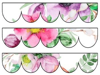 Botanical Bulletin Board Decor Kit, Botanical Letters