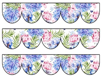 Botanical Bulletin Board Decor Kit, Botanical Letters