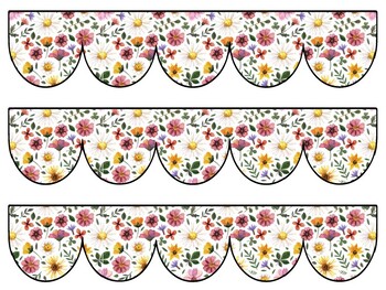 Botanical Bulletin Board Decor Kit, Botanical Letters