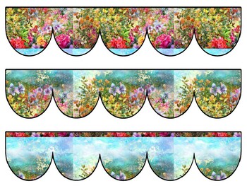 Botanical Bulletin Board Decor Kit, Botanical Letters