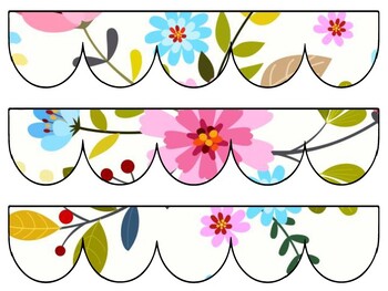Botanical Bulletin Board Decor Kit, Botanical Letters