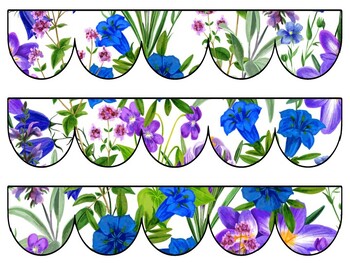 Botanical Bulletin Board Decor Kit, Botanical Letters