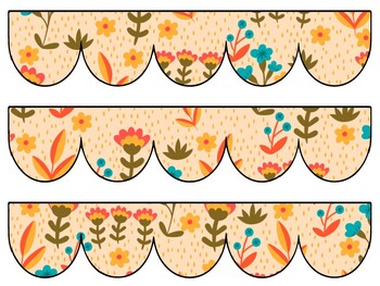 Botanical Bulletin Board Decor Kit, Botanical Letters