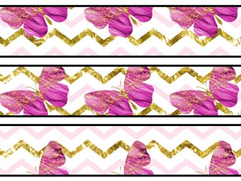 Butterfly Bulletin Board Décor Kit, Butterfly Letters, Butterfly Banner