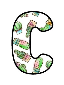 COULDN'T HAVE A SHARPER BUNCH!, Cactus, Succulent Bulletin Board Decor