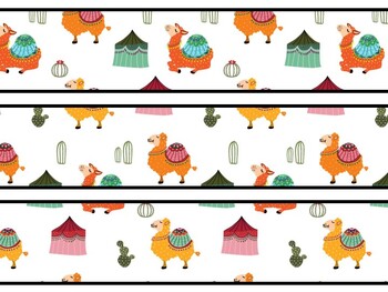 Camel Bulletin Board Decor Kit, Camel Letters