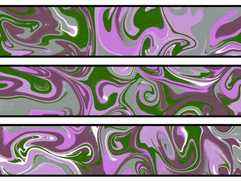 Candy Marble Bulletin Board Décor Kit, Candy Marble Letters