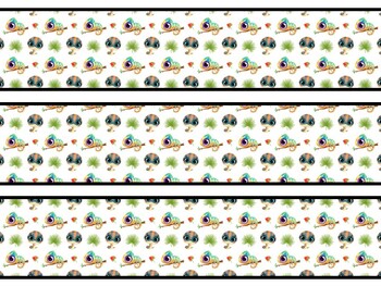 Chameleon Bulletin Board Decor Kit, Chameleon Letters