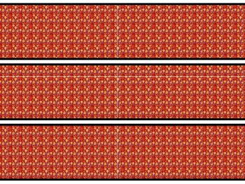 China Bulletin Board Decor Kit, China Letters