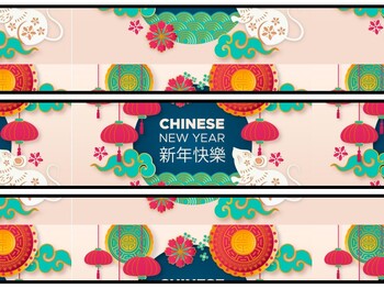China Bulletin Board Decor Kit, China Letters