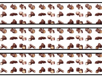 Chocolate Bulletin Board Decor Kit, Chocolate Letters
