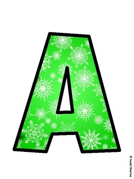 Christmas Bulletin Board Décor Kit, Christmas Bulletin Board Letters