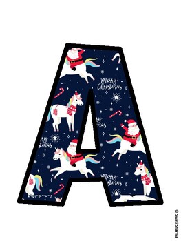 Christmas Bulletin Board Décor Kit, Christmas Bulletin Board Letters