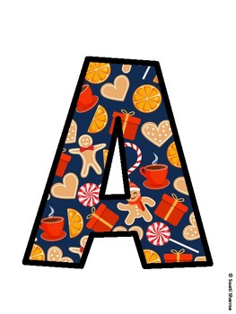 Christmas Bulletin Board Décor Kit, Christmas Bulletin Board Letters