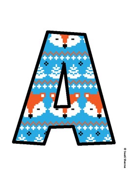 Christmas Bulletin Board Décor Kit, Christmas Bulletin Board Letters