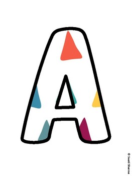 Christmas Bulletin Board Letters, Christmas Alphabet Posters
