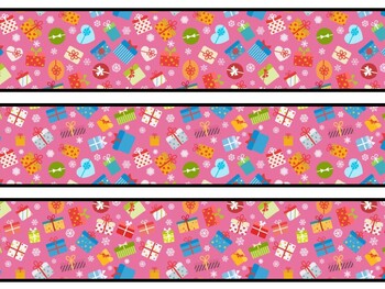 Christmas Gifts Bulletin Board Decor Kit, Christmas Gifts Letters