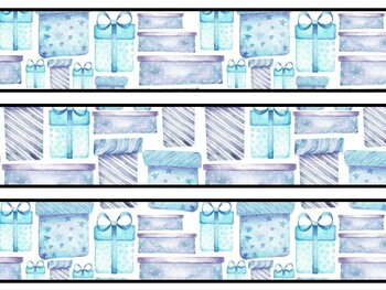 Christmas Gifts Bulletin Board Decor Kit, Christmas Gifts Letters