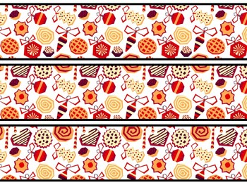 Cookies Bulletin Board Decor Kit, Cookies Letters