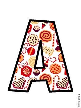 Cookies Bulletin Board Décor Kit, Cookies Bulletin Board Letters