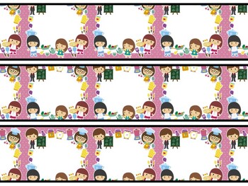 Cooking Bulletin Board Decor Kit, Cooking Letters