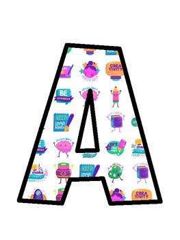 Creativity Bulletin Board Décor Kit, Creativity Letters, Creativity Door Déco