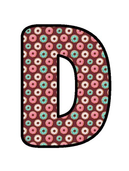 DONUT UNDERESTIMATE OUR KINDERGARTENERS!, Donut Bulletin Board Decor