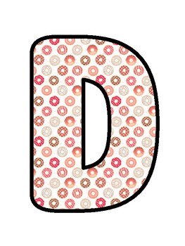 DONUT UNDERESTIMATE OUR SEVENTH GRADERS!, Donut Bulletin Board Decor