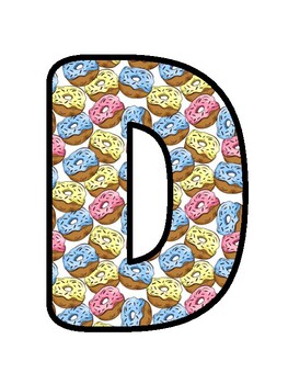 DONUT YOU KNOW ABOUT HEALTHY FOOD?, Donut Bulletin Board Decor