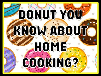DONUT YOU KNOW ABOUT HOME COOKING? Donut Door Décor