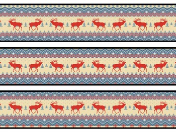 Deer Bulletin Board Decor Kit, Deer Letters