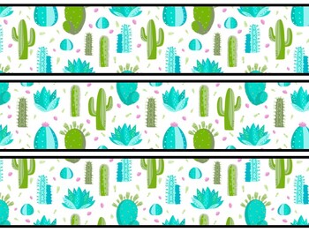 Desert Bulletin Board Decor Kit, Desert Letters