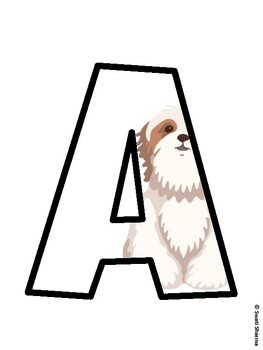 Dog Bulletin Board Decor Kit, Dog Bulletin Board Letters