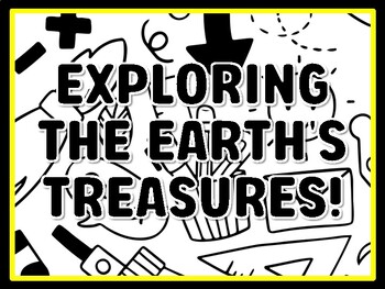 EXPLORING THE EARTH'S TREASURES! Grade 2 Science Door Decor
