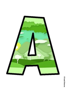 Earth Day Bulletin Board Décor Kit, Earth Day Bulletin Board Letters