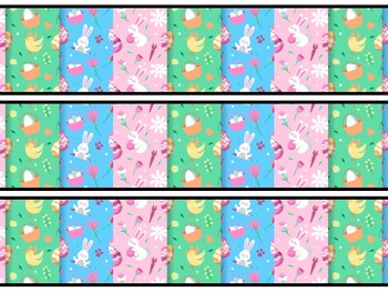 Easter Bulletin Board Decor Kit, Easter Letters