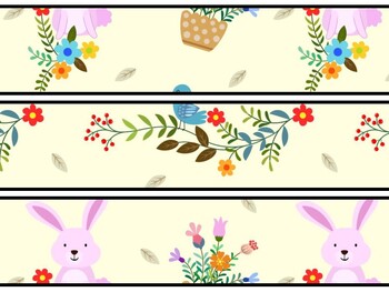 Easter Bulletin Board Decor Kit, Easter Letters