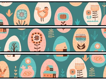 Easter Bulletin Board Decor Kit, Easter Letters