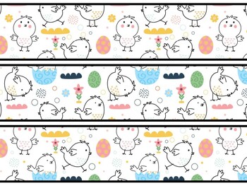 Easter Bulletin Board Decor Kit, Easter Letters