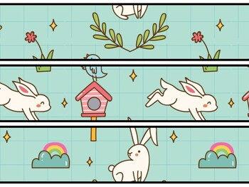 Easter Bulletin Board Decor Kit, Easter Letters