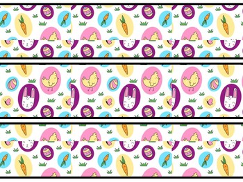 Easter Bulletin Board Decor Kit, Easter Letters
