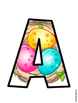 Easter Bulletin Board Décor Kit