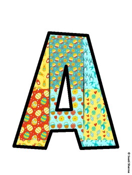 Easter Bulletin Board Décor Kit