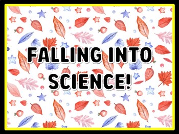 FALLING INTO SCIENCE! Leaves Door Décor, Leaves Bulletin Board Décor Kit